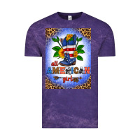 Cloud Purple all american girl air freshener Vintage Tee - HRA Design Shop