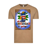 Vintage Coffee all american girl air freshener Vintage Tee - HRA Design Shop