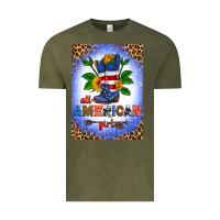 Vintage Olive all american girl air freshener Vintage Tee - HRA Design Shop