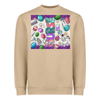 Mushroom Easter Nurse tumbler Easter Day Heavyweight Sweatshirt - Neo Western