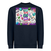 Navy Easter Nurse tumbler Easter Day Heavyweight Sweatshirt - Neo Western