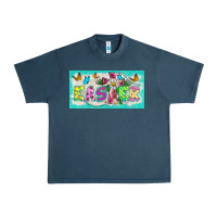 Midnight Navy easter cross license plate template Urban Heavy Tee - BarkalooDesign
