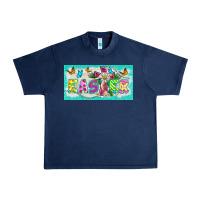Navy easter cross license plate template Urban Heavy Tee - BarkalooDesign