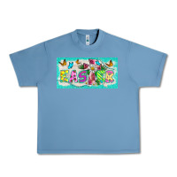 Pebble Blue easter cross license plate template Urban Heavy Tee - BarkalooDesign