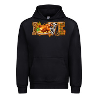 Black Love with Turkey Urban Hoodie - texasbilliewilder