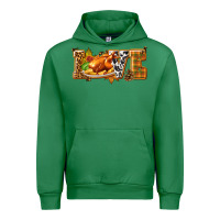Emerald Love with Turkey Urban Hoodie - texasbilliewilder