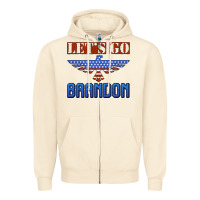 Sandshell let's go brandon thunderbird Zipper Hoodie - Jasminsmagicworld