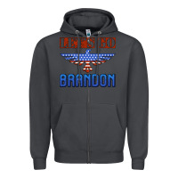 Smoke let's go brandon thunderbird Zipper Hoodie - Jasminsmagicworld