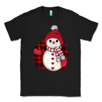 Black christmas snowman Classic Tee - JahusDesignShop