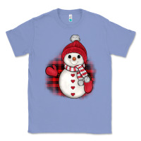 Colony Blue christmas snowman Classic Tee - JahusDesignShop