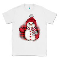 White christmas snowman Classic Tee - JahusDesignShop