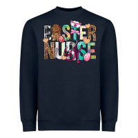 Navy Easter Nurse Easter Day Heavyweight Sweatshirt - Neo Western