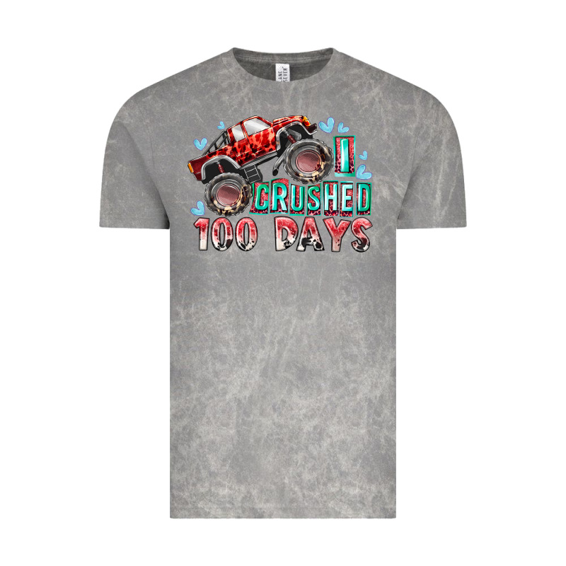 I Crushed 100 Days Vintage Tee by RacoonDesign | Teevron