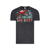Vintage Black i crushed 100 days Vintage Tee - RacoonDesign