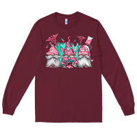 Burgundy nurse gnomes Long Sleeve Tee - Jasminsmagicworld
