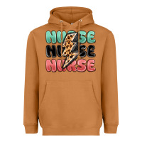 Meerkat nurse leopard lightning bolt Heavyweight Hoodie - MaliasSmallBusiness