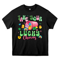 Black take your lucky charms st patricks Heavy Core Tee - Artiststas