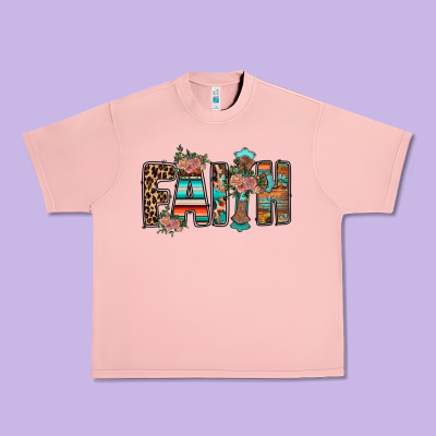 Faith Urban Heavy Tee Designed By Racoondesign