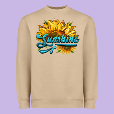 Sunshine Heavyweight Sweatshirt Designed By Hra Design Shop