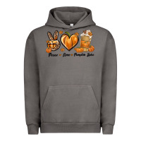 Pigment Tornado Peace Love Pumpkin Spice Urban Hoodie - texasbilliewilder