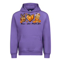 Tulip Peace Love Pumpkin Spice Urban Hoodie - texasbilliewilder
