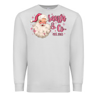 Dove Grey santa and co Premium Sweatshirt - MaliasSmallBusiness