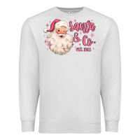 Oatmeal Heather santa and co Premium Sweatshirt - MaliasSmallBusiness