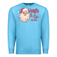 Ocean Blue santa and co Premium Sweatshirt - MaliasSmallBusiness