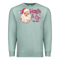 Seafoam santa and co Premium Sweatshirt - MaliasSmallBusiness