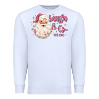 White santa and co Premium Sweatshirt - MaliasSmallBusiness