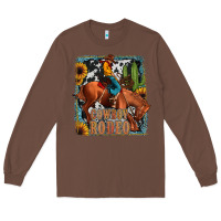 Chestnut cowboy rodeo Long Sleeve Tee - JahusDesignShop