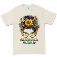 Bone blessed mama messy bun Premium Tee - BarkalooDesign
