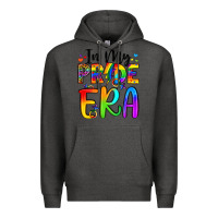 Charcoal Heather in my pride era Premium Hoodie - Artiststas