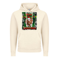 Vintage Artic merry christmas longhorn cow Vintage Hoodie - RanaPortraitStore