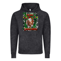 Vintage Black merry christmas longhorn cow Vintage Hoodie - RanaPortraitStore