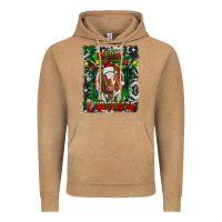Vintage Camel merry christmas longhorn cow Vintage Hoodie - RanaPortraitStore