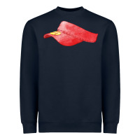 Navy red softball visor fa element Heavyweight Sweatshirt - FaDigitalArtStudio