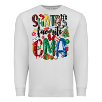 Dove Grey santas favorite cma nurse Premium Sweatshirt - MaliasSmallBusiness