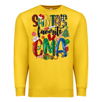 Lemon santas favorite cma nurse Premium Sweatshirt - MaliasSmallBusiness