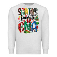 Oatmeal Heather santas favorite cma nurse Premium Sweatshirt - MaliasSmallBusiness