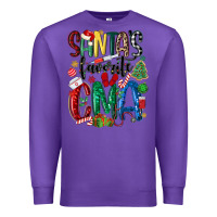Purple santas favorite cma nurse Premium Sweatshirt - MaliasSmallBusiness