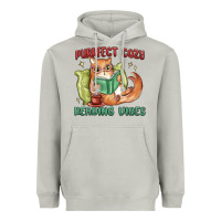 Moon Dust purrfect cozy reading vibes Heavyweight Hoodie - MaliasSmallBusiness