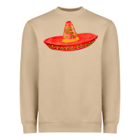 Mushroom red sombrero fa element Heavyweight Sweatshirt - FaDigitalArtStudio