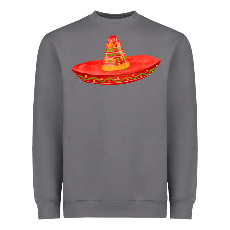 Red Sombrero Fa Element Heavyweight Sweatshirt by FaDigitalArtStudio | Teevron