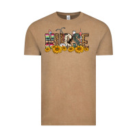 Vintage Coffee nurse sunflower Vintage Tee - FaDigitalArtStudio