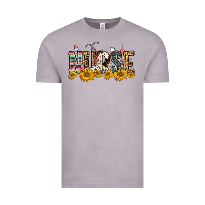 Nurse Sunflower Vintage Tee by FaDigitalArtStudio | Teevron