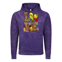 Cloud Purple love softball Vintage Hoodie - Zillion Design Studio