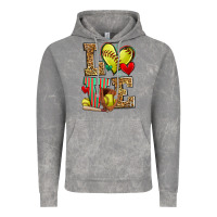 Cloud Rock love softball Vintage Hoodie - Zillion Design Studio