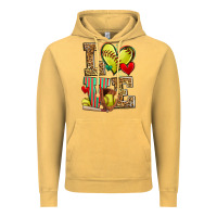 Vintage Mustard love softball Vintage Hoodie - Zillion Design Studio