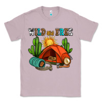 Lilac wild and free camp Classic Tee - AdoDesignShop